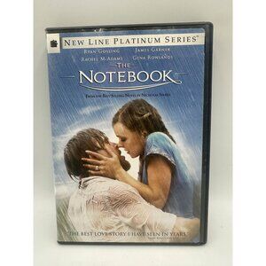 The Notebook DVD 2004 Ryan Gosling Rachel McAdams New Line Platinum Series